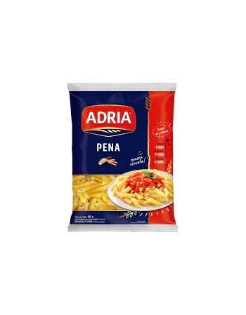 Massas Adria Sêmola Pena 400g Caixa com 24 Unidades
