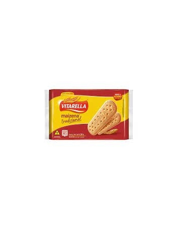 Biscoito Vitarella Maizena Tradicional 350g Caixa com 24 Unidades