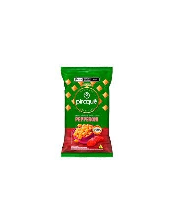 Salgadinho Aperitivo Pepperoni Piraquê 50g Caixa com 24 Unidades