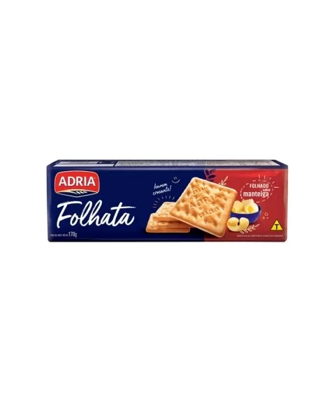 Biscoito Adria Cracker Folhata 36X170G