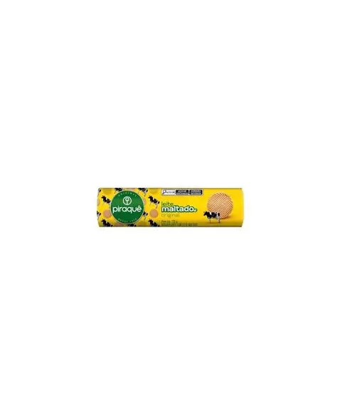 Biscoito Piraque Leite Maltado 50X132G