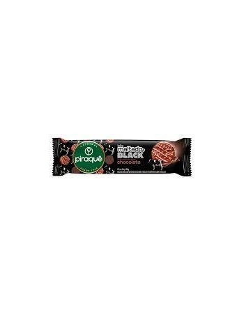 Biscoito Piraquê Maltado Recheado Black Maltado 85g Caixa com 40 Unidades