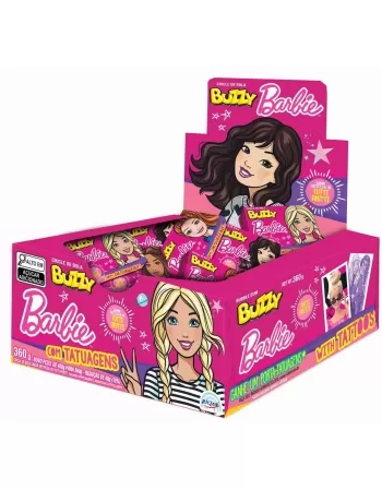 Chiclete Riclan Buzzy Barbie Tattoo Tutti Frutti 20X90Un