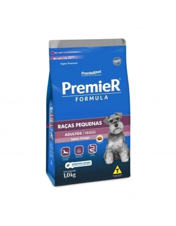 Ração Premier Fórmula Cães Adultos Porte Pequeno Frango 1kg
