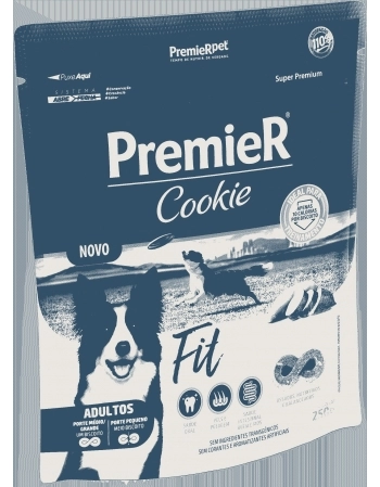 Cookie Premier Cães Adultos Fit Frango & Batata Doce 250g