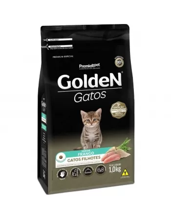 Ração Golden Gatos Filhotes Frango & Arroz 1kg