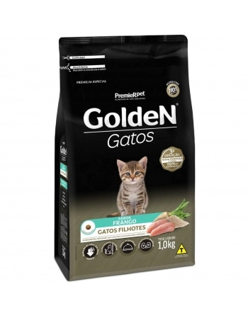 Ração Golden para Gatos Filhotes Sabor Frango e Arroz 1kg