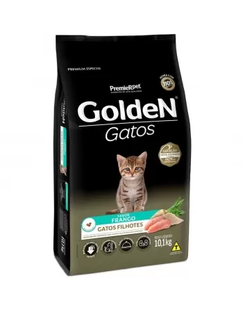 Ração Golden Gatos Filhotes Frango & Arroz 10,1kg