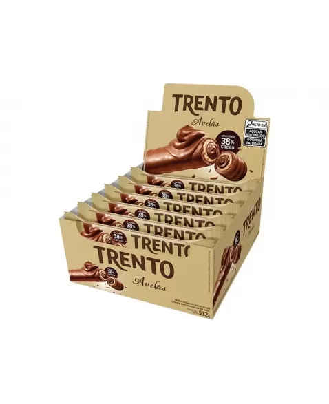 Chocolate Trento Avelã 8Dpx16Unx32G