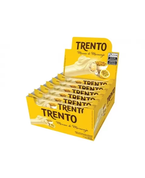 Chocolate Trento Mousse De Maracujá 8Dpx16Unx32G