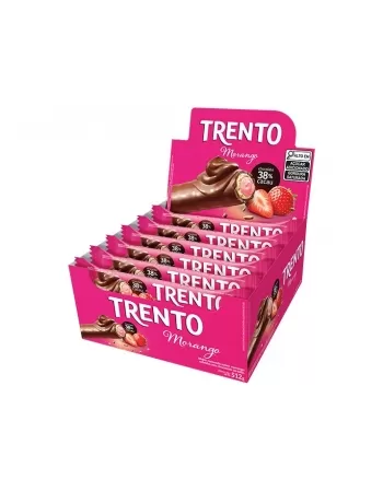 Chocolate Trento Morango 8Dpx16Unx32G