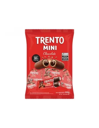 Chocolate Trento Mini Chocolate ao leite 6Pcx800G