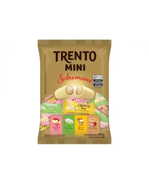 Chocolate Trento Mini Sobremesas 6Pcx800G