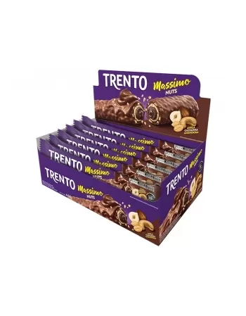 Chocolate Trento Massimo Nuts Ao Leite 8Dpx16Unx30G