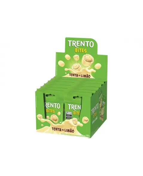 Chocolate Trento Bites Torta De Limão 8Dpx12Unx40G