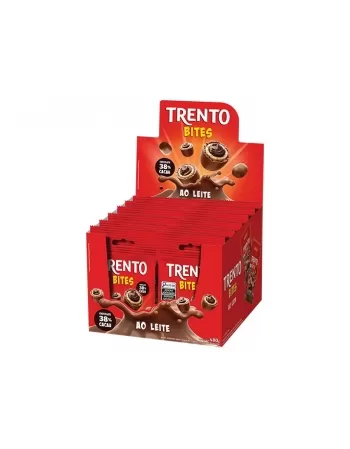 Chocolate Trento Bites Ao Leite 8Dpx12Unx40G