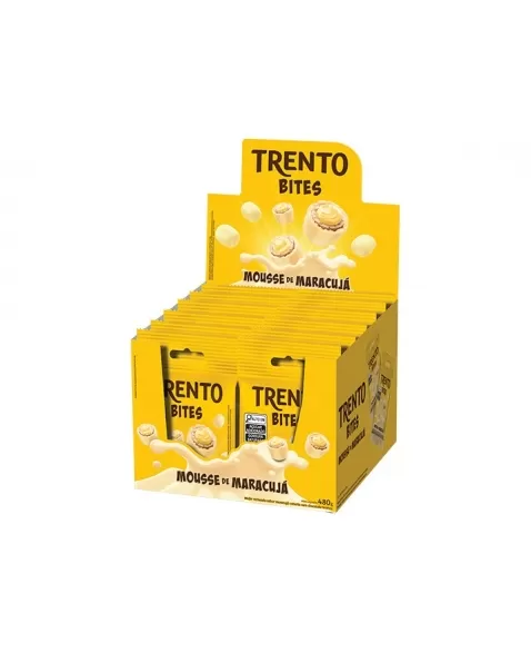 Chocolate Trento Bites Mousse De Maracuja 8Dpx12Unx40G