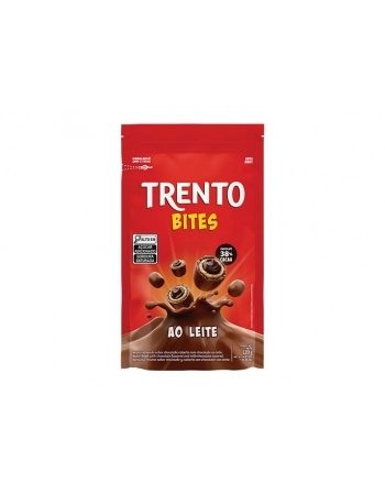 Chocolate Trento Bites Ao Leite Peccin 120g Pouch com 20 Unidades