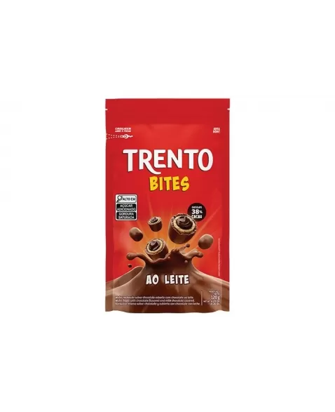 Chocolate Trento Bites Ao Leite Stand Up Pouch 20Unx120G