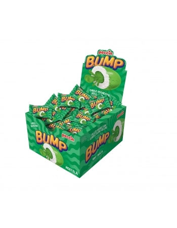 Chiclete Blong Hortelã Peccin 200g Display com 24 Unidades