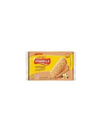 Biscoito Vitarella Maizena Baunilha 350g Caixa com 24 Unidades