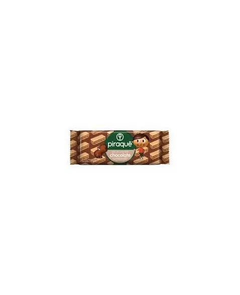 Biscoito Piraque Wafer Chocolate 20X100G