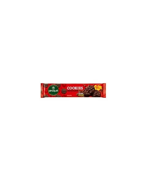 Biscoito Piraque Cookies Chocolate 40X80G