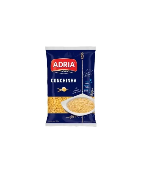 Massas Adria Com Ovos Conchinha 20X500