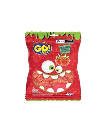 BALA RCL GO JELLY MORANGO 12X70G