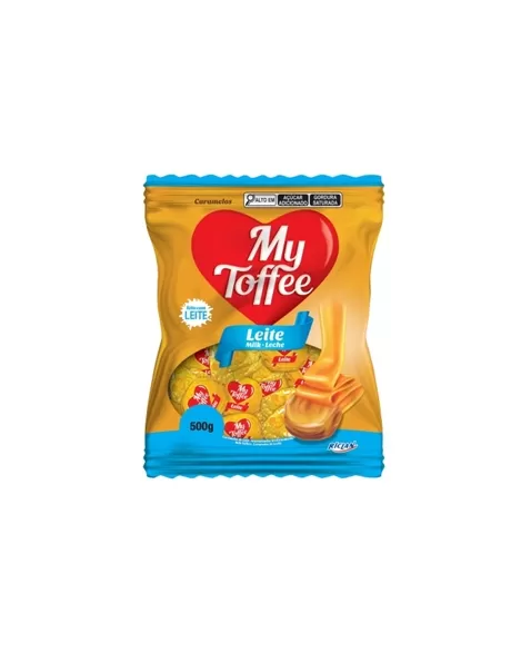 Bala Riclan My Toffee Leite 14X500G