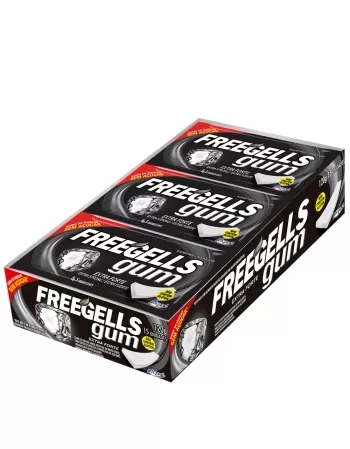 CHICLE RCL FREEGELLS GUM RCL EXTRA FORTE 12X15UN