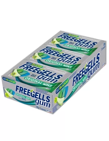 CHICLE RCL FREEGELLS GUM RCL ORIGINAL MINT 12X15UN