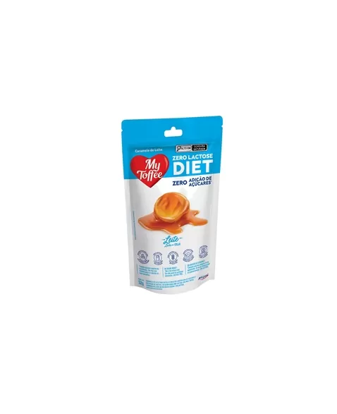 BALA RCL MY TOFFEE DIET ZERO LACTOSE LEITE 24X52G