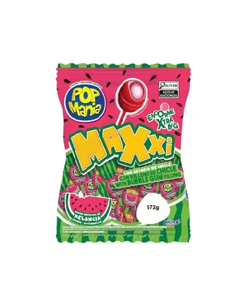 PIRULITO RCL POP MANIA MAXXI MELANCIA 12X24X28G