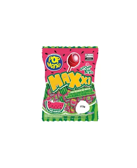 PIRULITO RCL POP MANIA MAXXI MELANCIA 12X24X28G