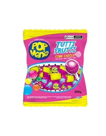 Pirulito Riclan Pop Mania Tutti Frutti 20X50Unx600G