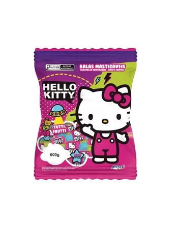 BALA RCL MASTIGAVEL HELLO KITTY TUTTI FRUTTI 20X600G