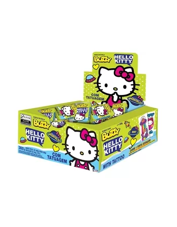 CHICLE RCL BUZZY HELLO KITTY HORTELA 20X100UN