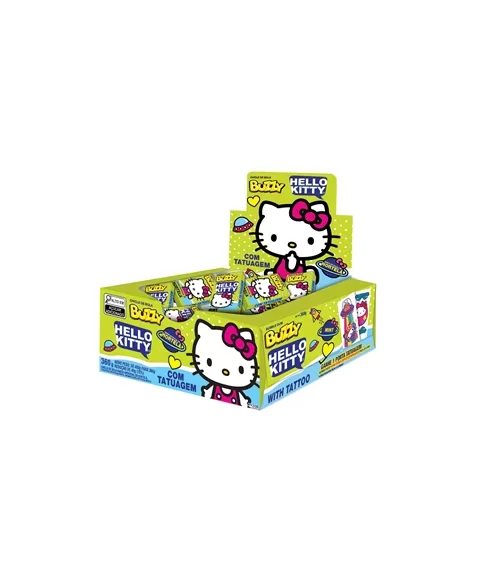 CHICLE RCL BUZZY HELLO KITTY HORTELA 20X100UN