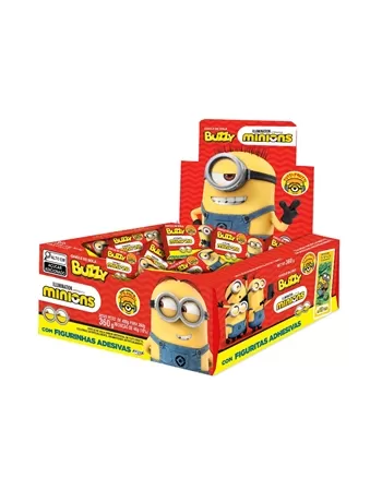 CHICLE RCL BUZZY MINIONS TUTTI FRUTTI 20X100UN