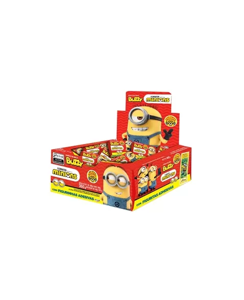 CHICLE RCL BUZZY MINIONS TUTTI FRUTTI 20X100UN