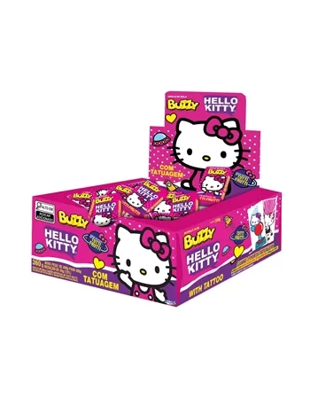 CHICLE RCL BUZZY HELLO KITTY TUTTI FRUTTI 20X90UN