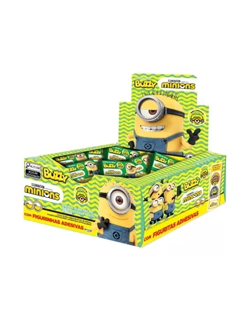 CHICLE RCL BUZZY MINIONS HORTELA 20X100UN