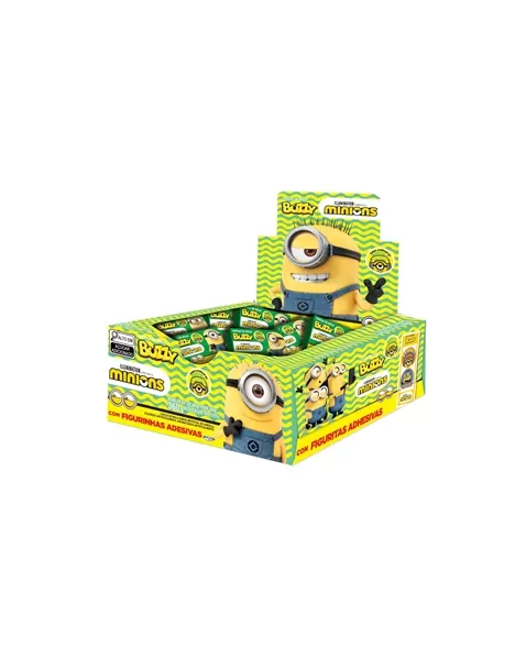 CHICLE RCL BUZZY MINIONS HORTELA 20X100UN