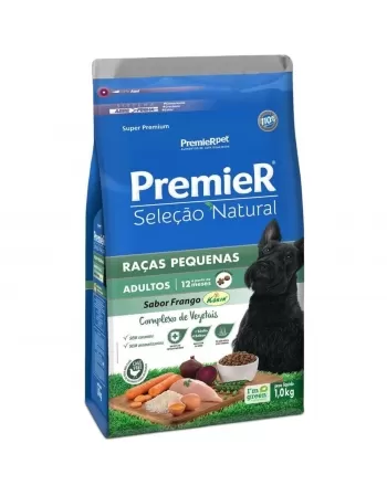 Ração Premier Seleção Natural Cães Adultos Porte Pequeno Frango 1kg