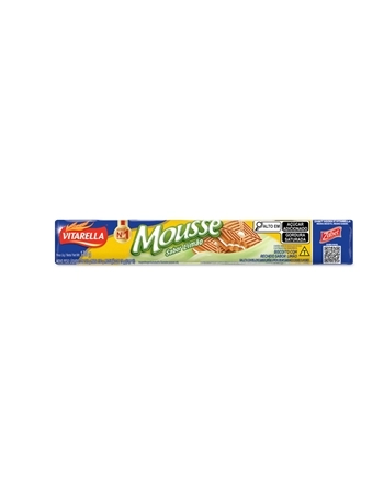 Biscoito Vitarella Mousse de Limão 130g Caixa com 40 Unidades