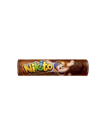 Biscoito Vitarella Nikito Recheado Chocolate 120g Caixa com 36 Unidades