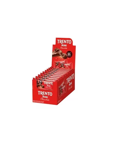 CHOC TRENTO MINI CHOCOLATE 16DPX16UNX16G