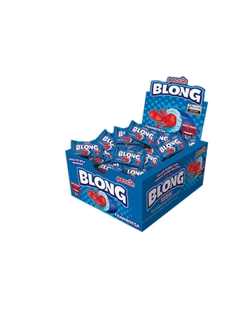 Chiclete Blong Blue Peccin 200g Display com 24 Unidades