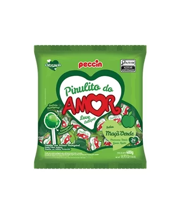 Pirulito Maça Do Amor 16Pcx480G